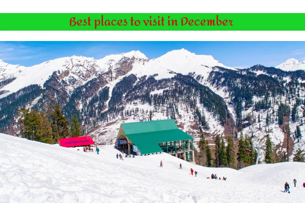 Best places to visit in December in India for couples