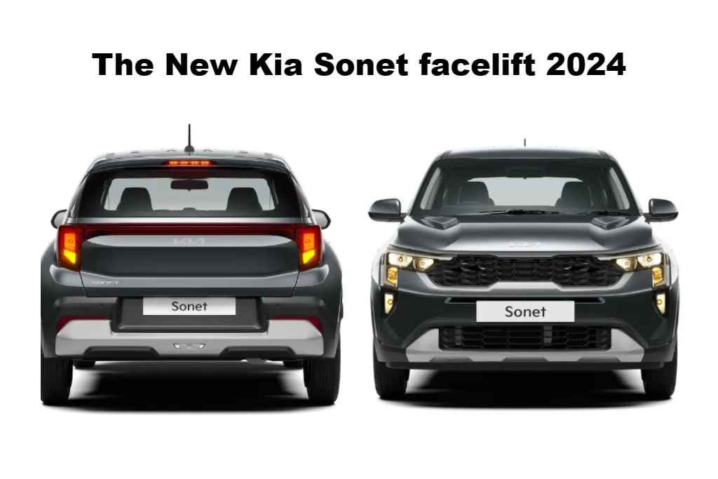 The New Kia Sonet facelift 2024 